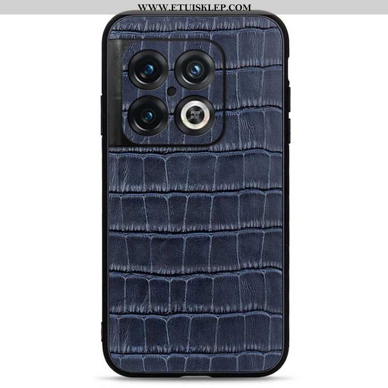 Futerały do OnePlus 10 Pro 5G Oryginalna Skóra Krokodyla